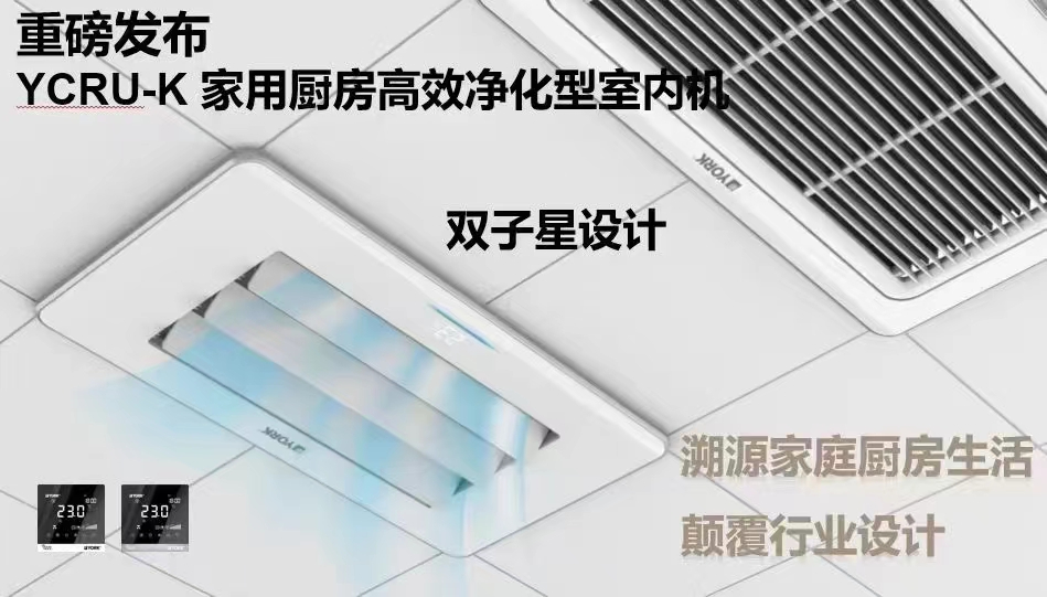 家用厨房高效净化型室内机